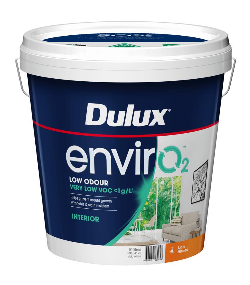 Dulux envirO2 Interior Low Sheen White