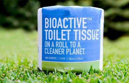 Enviroplus Bioactive 2PLY toilet paper and toilet tissue