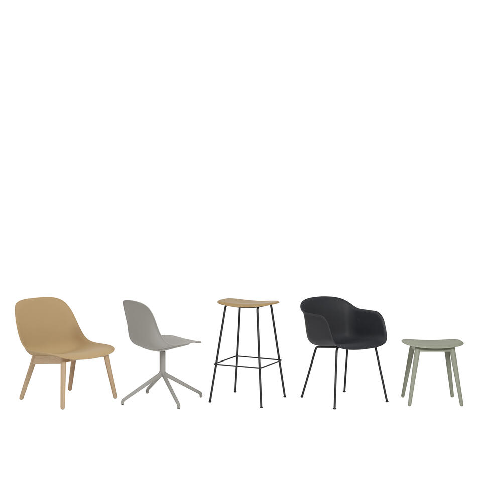 Fiber Chair, Fiber Bar Stool & Fiber Stool, Fiber Conference