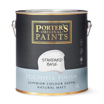 Porter’s Paints Eggshell Finish – Black Base