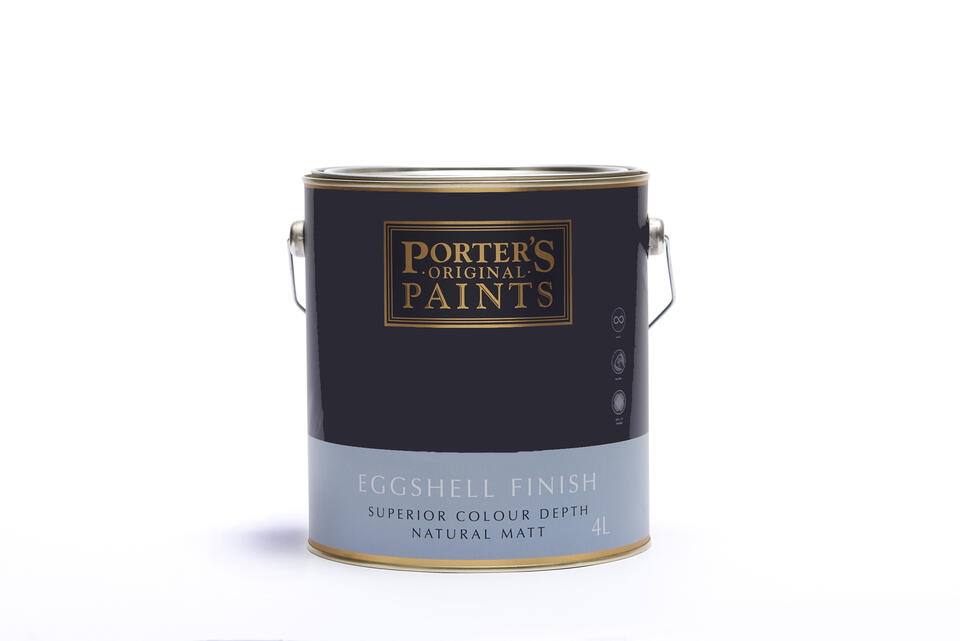 Porter’s Paints Eggshell Finish – Clear Base