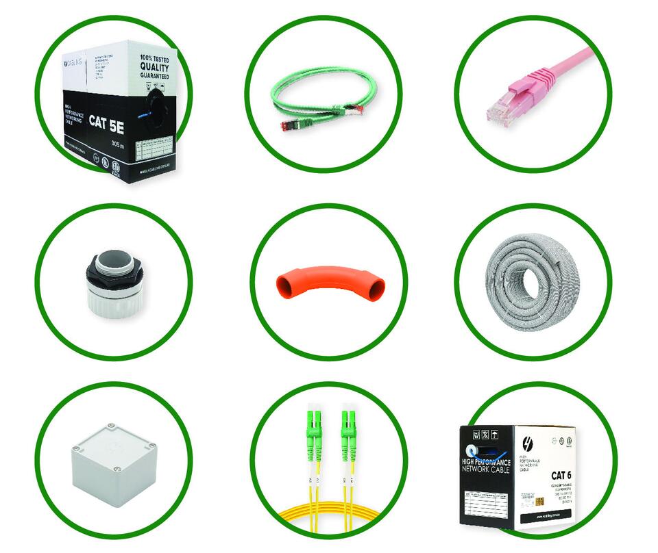 Cable, Cable Reel, Patch Cord, and Conduit Products