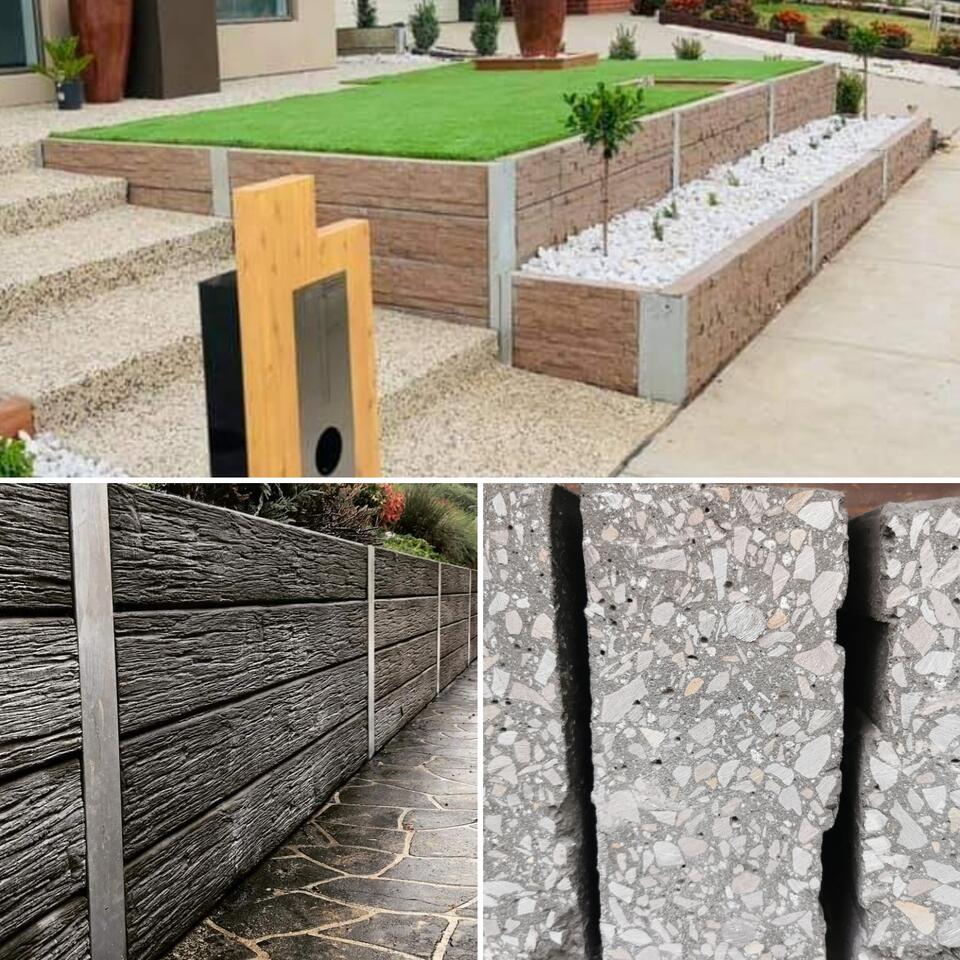 Retaining Wall Concrete Sleepers