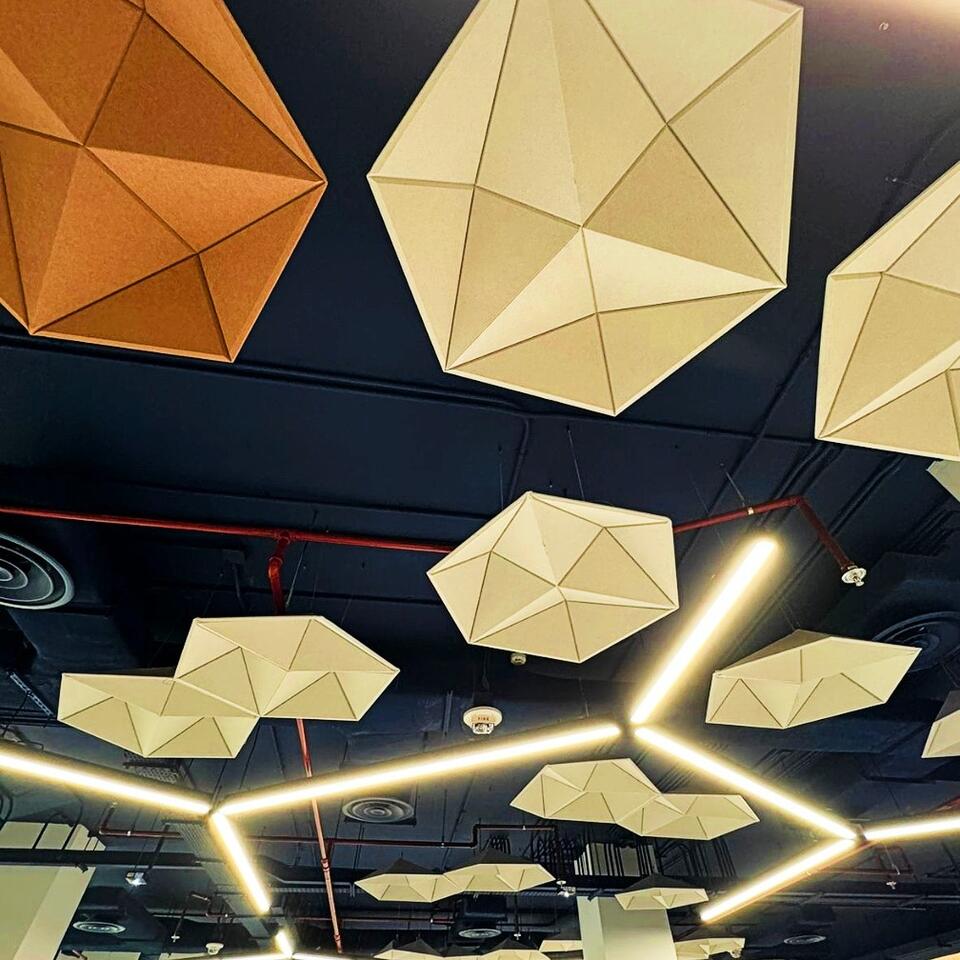 Decrasound Acoustiscreen Polyester Fibre Acoustic Panel
