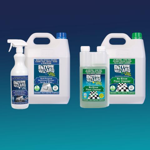 No Rinse Floor Cleaner Concentrate,  Multi-Purpose Bathroom / Kitchen Spray and Wipe