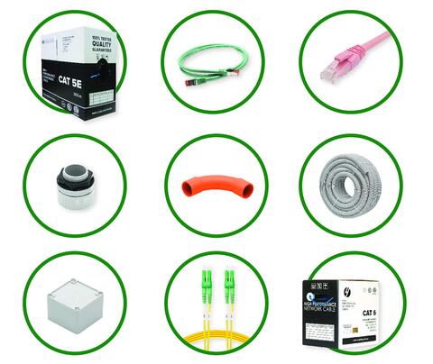 Cable, Cable Reel, Patch Cord, and Conduit Products