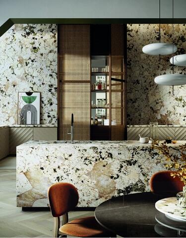 Porcelanosa XTONE Countertops, Floor and Wall Tiles