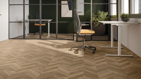 Milliken FlexForm Sound (Loose Lay LVT with Acoustic Backing)