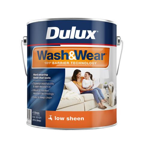 Wash & Wear Interior Low Sheen Ultra Deep
