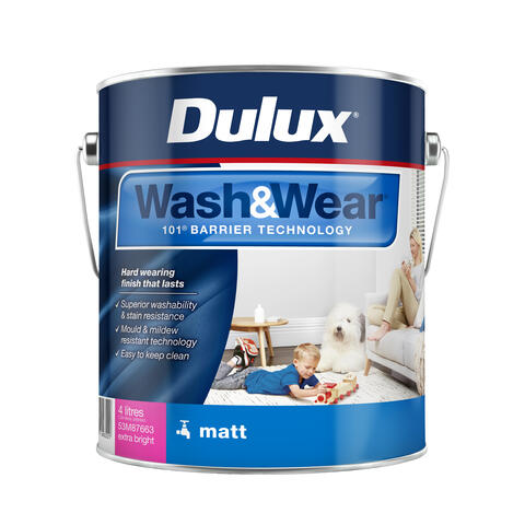 Wash & Wear Interior Matt Extra Bright